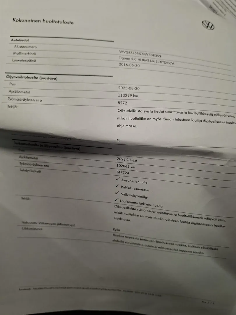 VOLKSWAGEN Tiguan MMN-235 carousel image