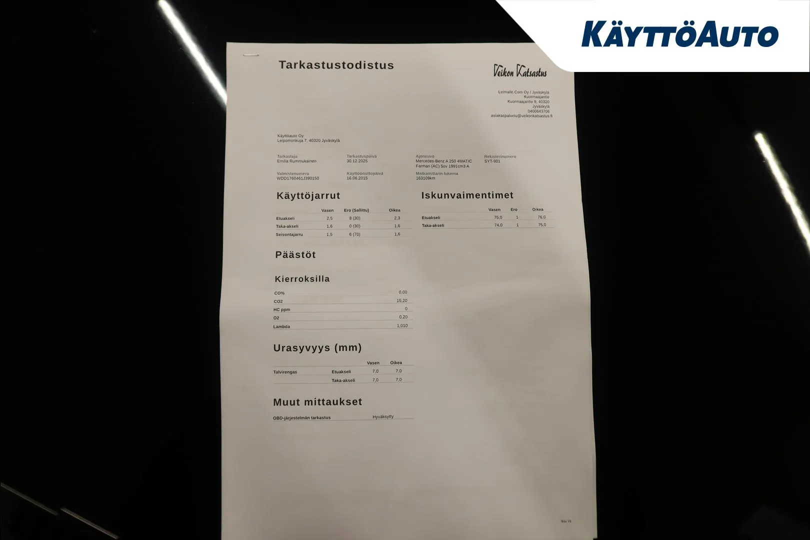 MERCEDES-BENZ A SYT-901 carousel image