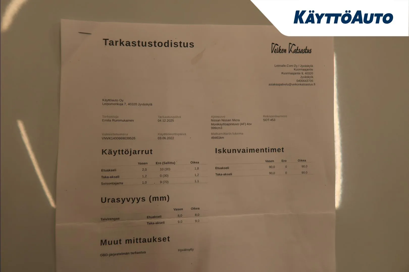 Nissan Micra SOT-453 carousel image