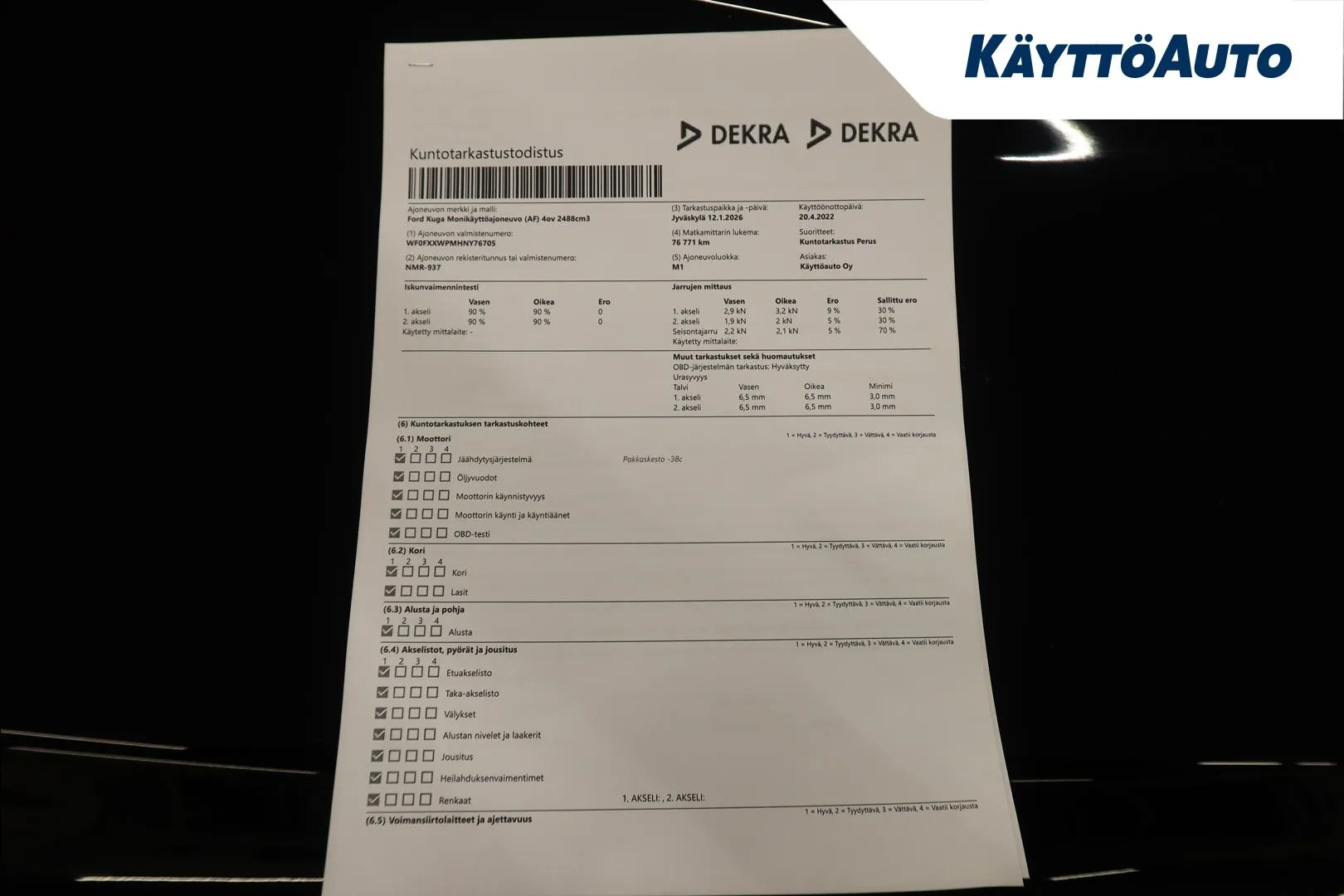 FORD Kuga NMR-937 carousel image