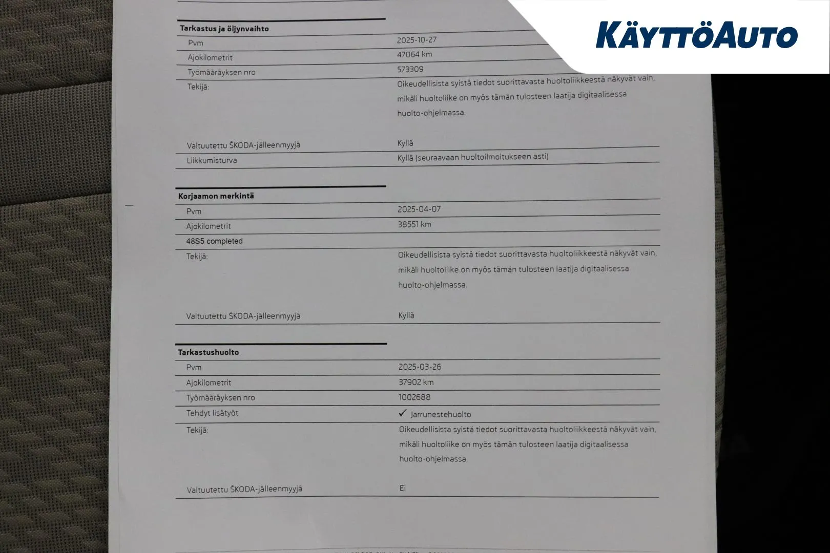 Skoda Octavia CPX-547 carousel image