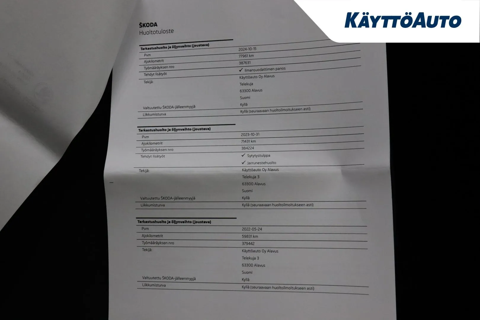 Skoda Fabia JKV-963 carousel image